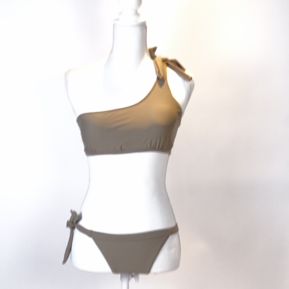 Ekouaer Olive Green Bikini Swimsuit Size S Bikini